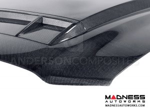 Ford Mustang Shelby GT500 Type TS Hood by Anderson Composites - Carbon Fiber 